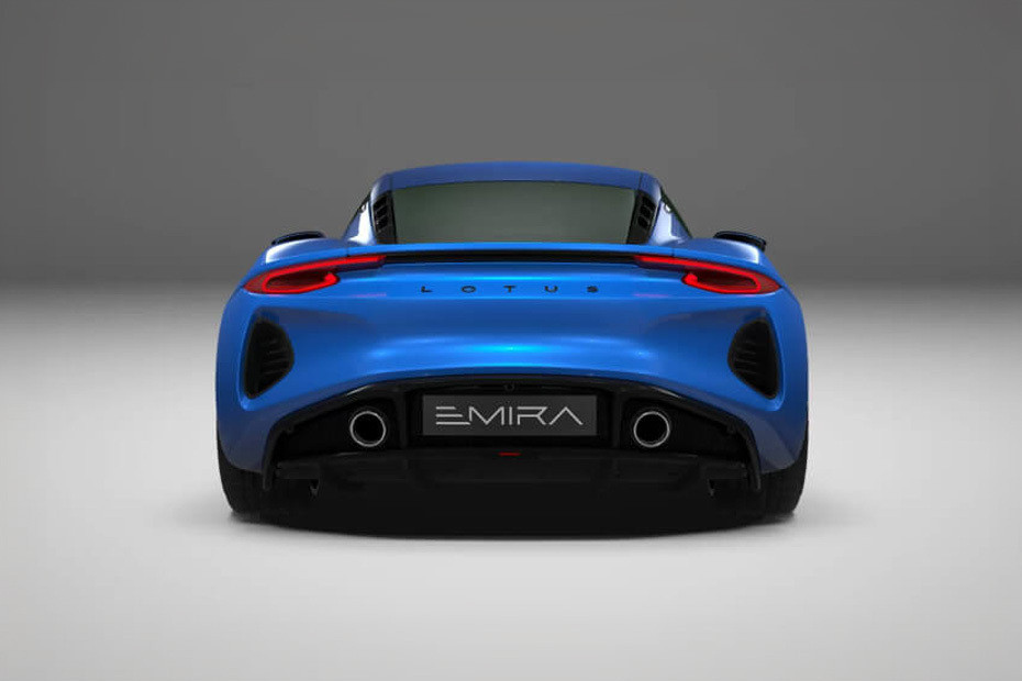 Full Rear View of Lotus EMIRA in UAE