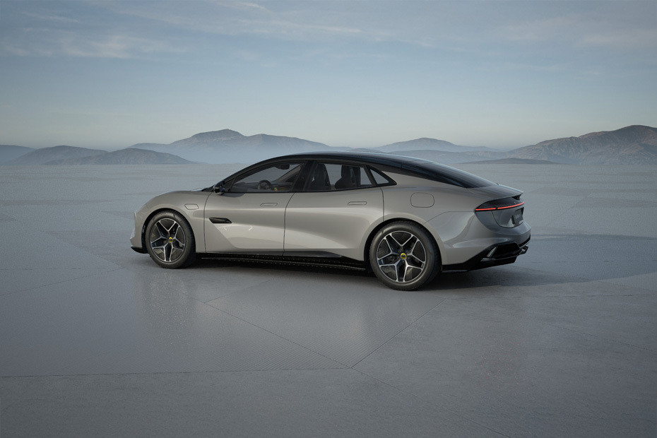 Rear Cross View of Lotus Emeya in UAE