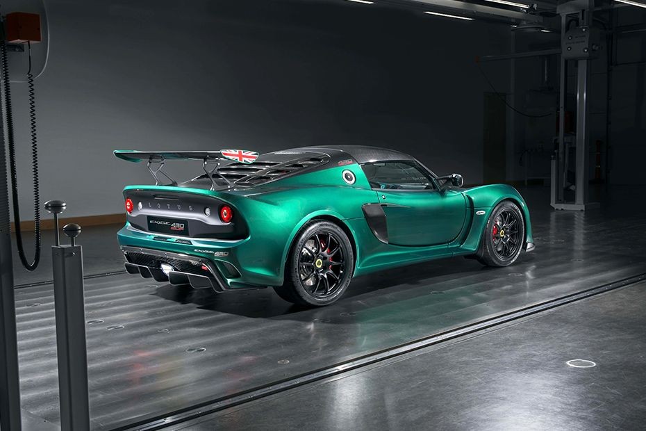 Exige Rear angle view in UAE