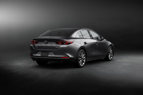 3 Sedan Rear angle view