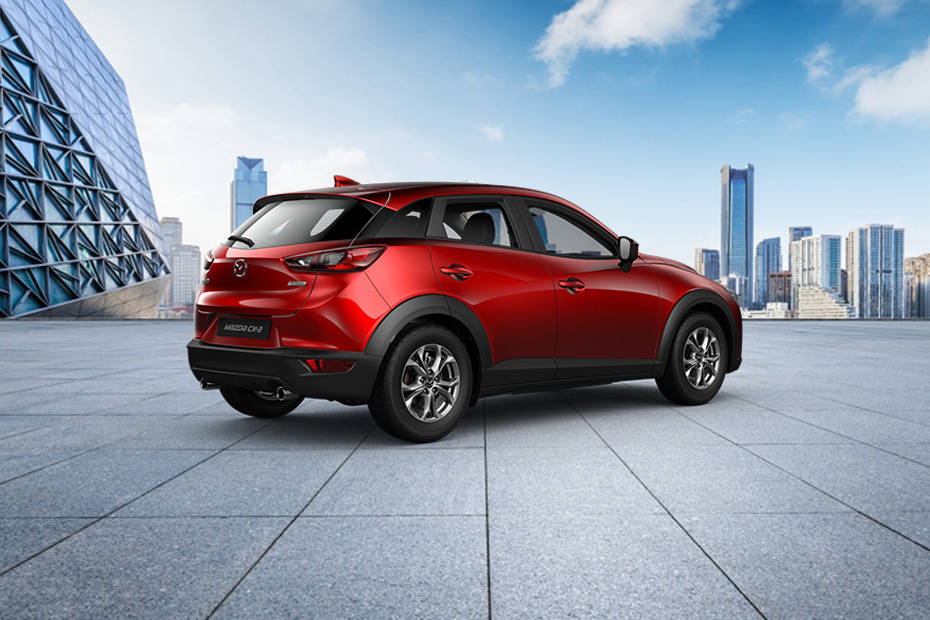 CX-3 Rear angle view CX-3 Rear angle view