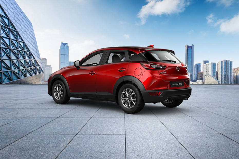 Rear Cross Side View of Mazda CX-3 Rear Cross Side View of Mazda CX-3