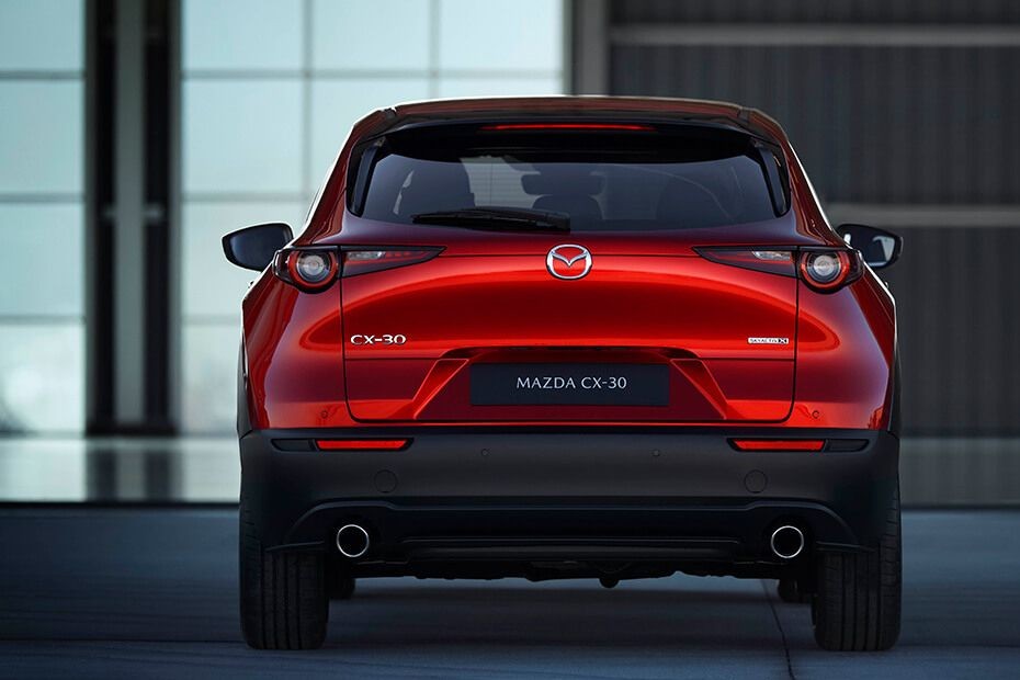 Full Rear View of Mazda CX-30 in UAE