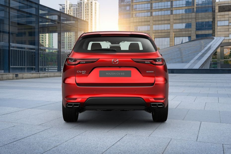 Full Rear View of Mazda CX-60 in UAE
