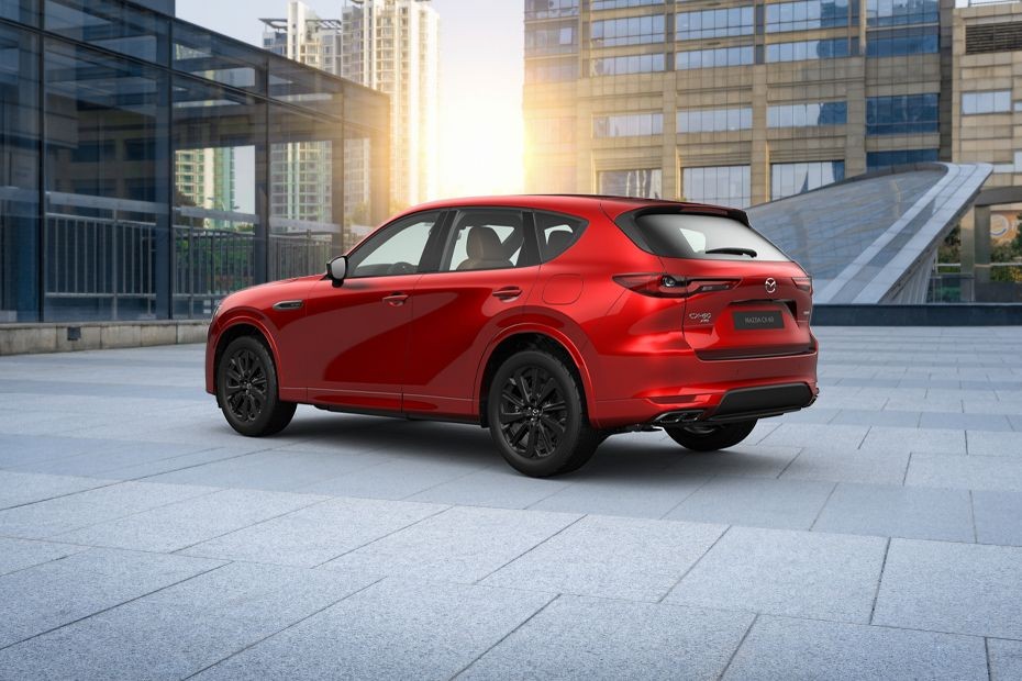 Rear Cross Side View of Mazda CX-60 in UAE