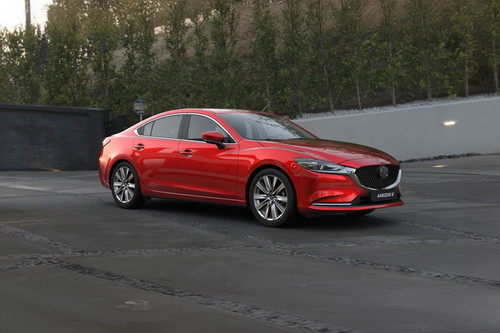 Mazda 6 Sedan Front Cross Side View