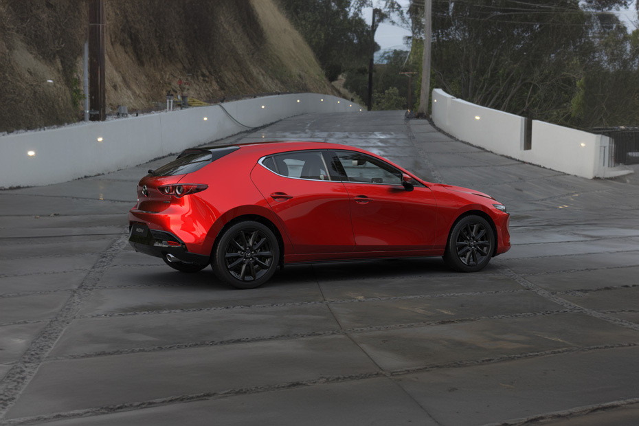 3 Hatchback Rear Medium Side View in UAE