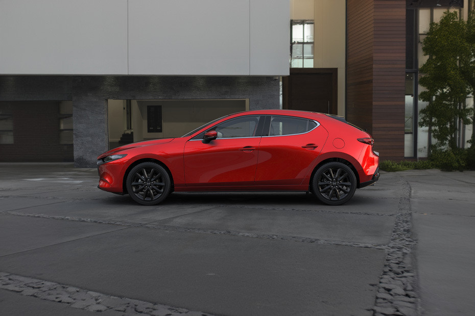 3 Hatchback Side view in UAE