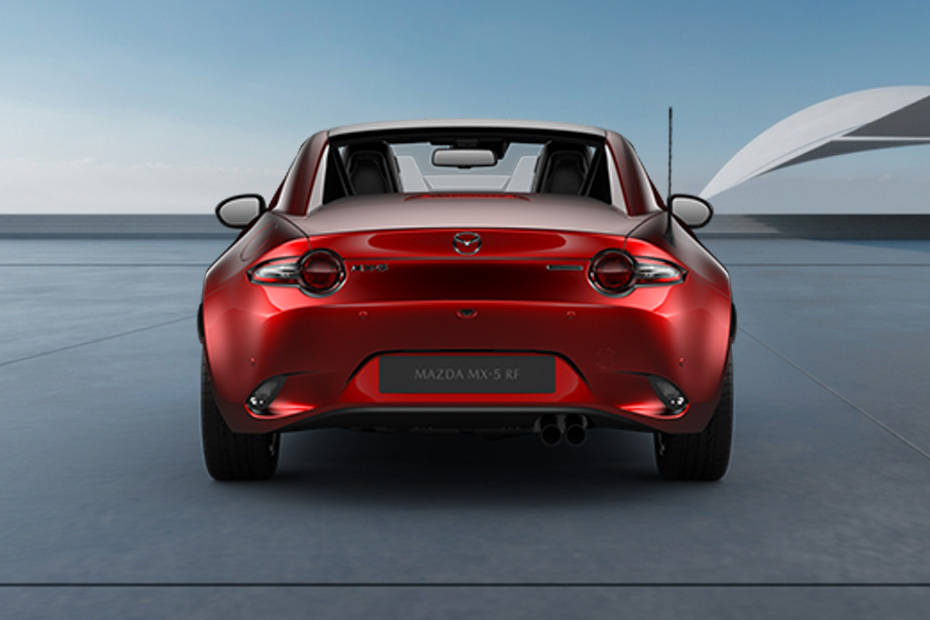 Full Rear View of Mazda MX-5 Full Rear View of Mazda MX-5