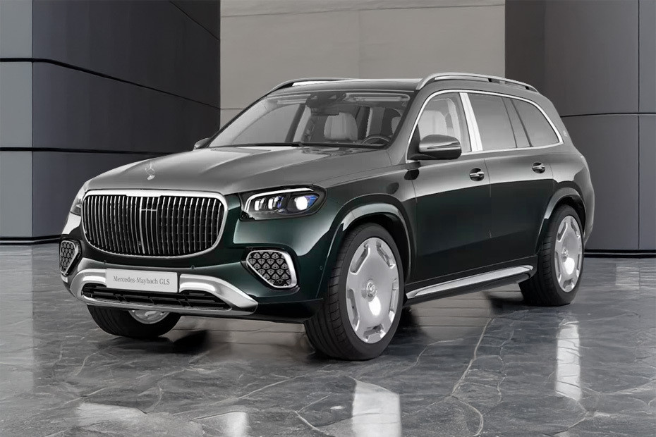 Maybach GLS Front angle low view Maybach GLS Front angle low view