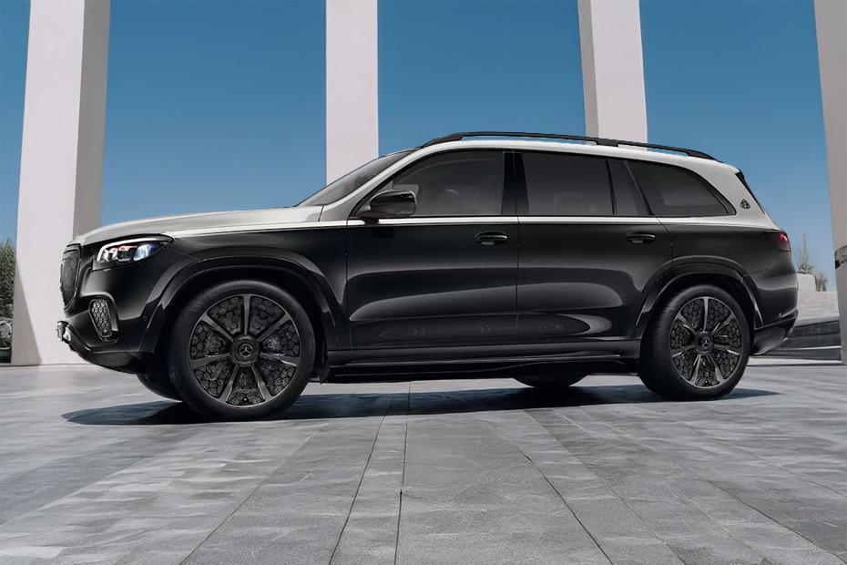 Maybach GLS Side view in UAE