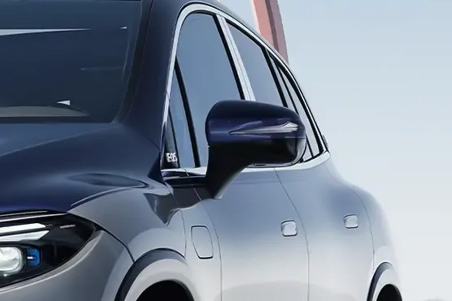 Mercedes-Benz Maybach EQS Drivers Side Mirror Front Angle in UAE