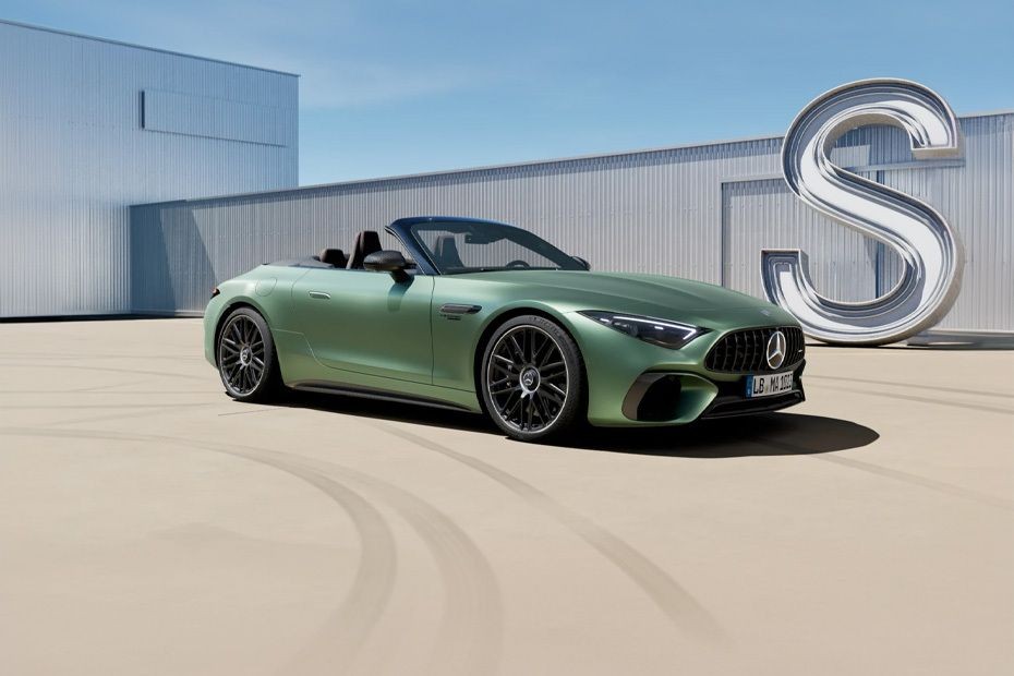 Mercedes-Benz AMG SL Front Cross Side View in UAE