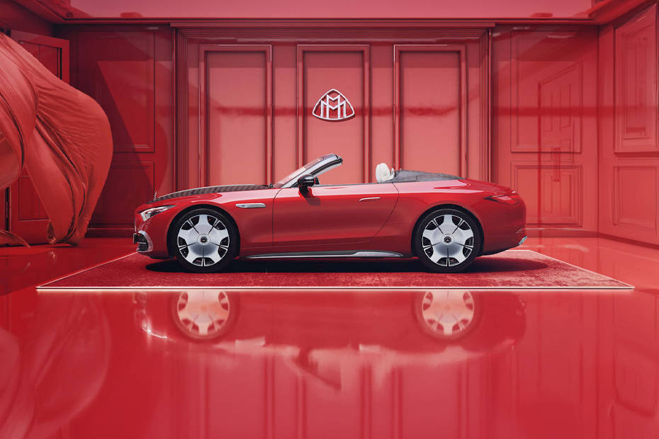 Maybach SL Side view Maybach SL Side view
