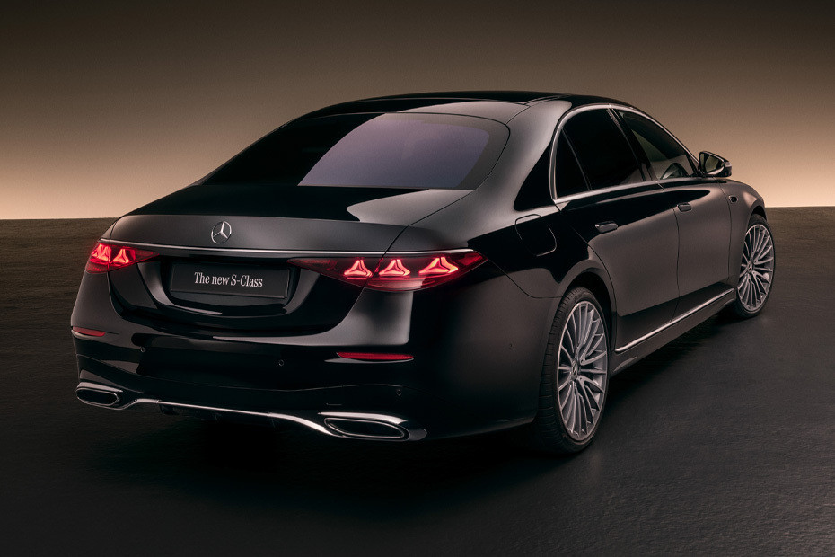 S Class Rear angle view in UAE