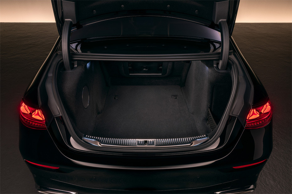 Trunk Open Closer View of S Class in UAE