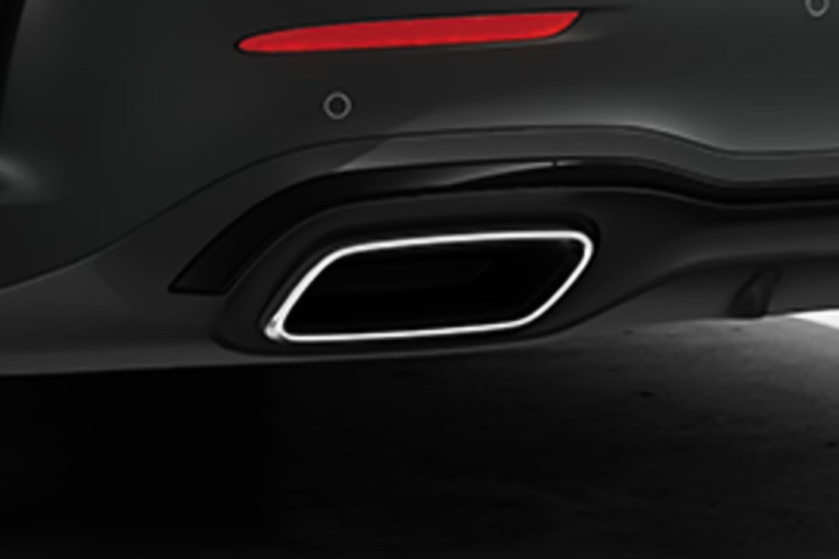 Exhaust Pipe of Mercedes-Benz C-Class Sedan in UAE