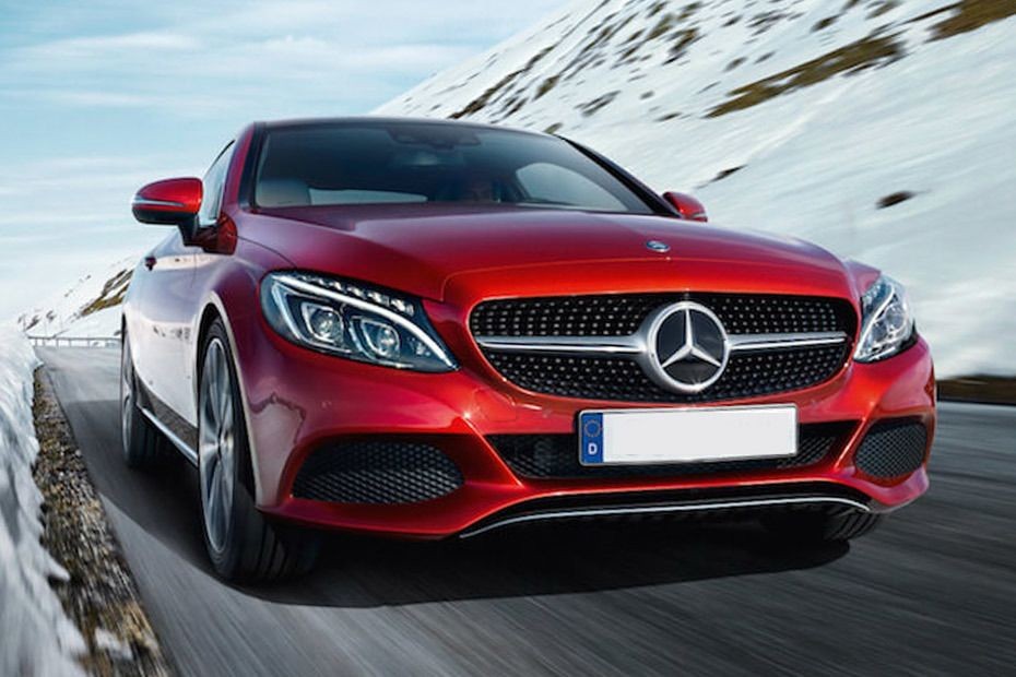 C-Class Coupe Grille View in UAE