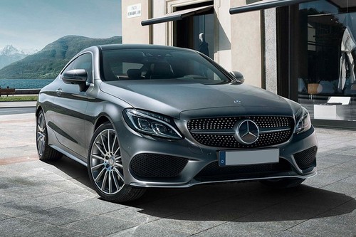 C-Class Coupe Medium Angle Front View
