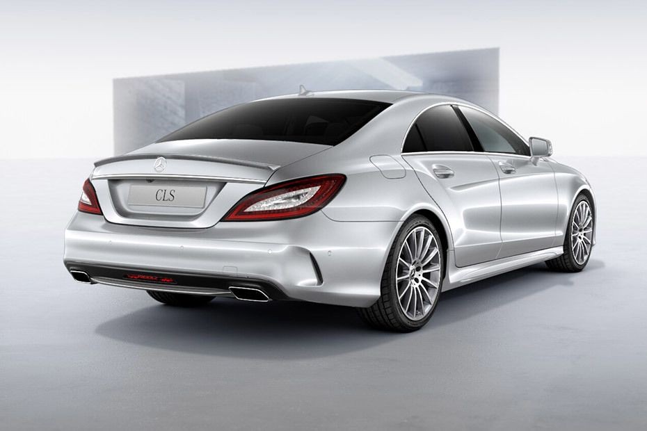 CLS-Class Coupe Rear angle view in UAE