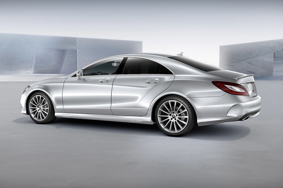 Rear Cross Side View of Mercedes-Benz CLS-Class Coupe in UAE
