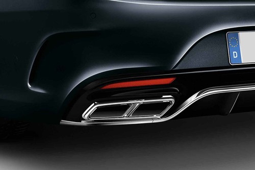 Exhaust Pipe of Mercedes-Benz S-Class Coupe