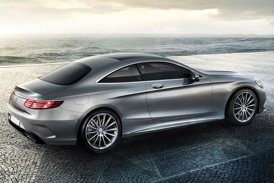 S-Class Coupe Rear Medium Side View in UAE