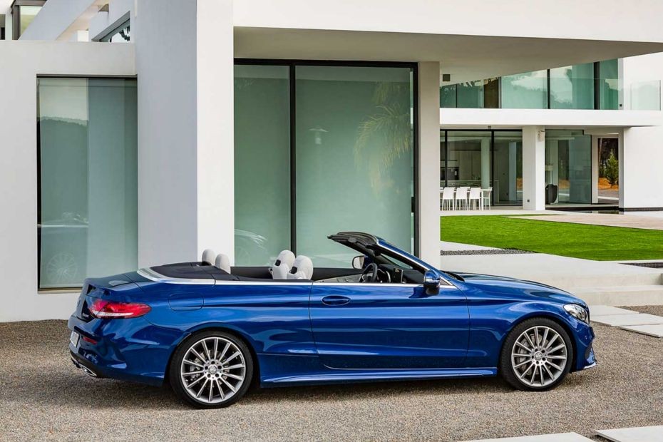 Mercedes-Benz C-Class Cabriolet Drivers Sideview in UAE