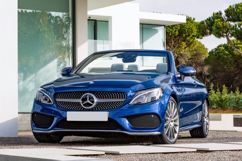 C-Class Cabriolet Front angle low view