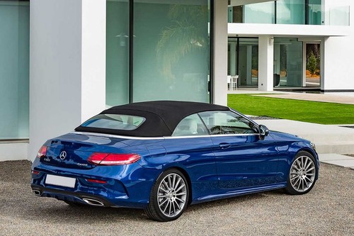C-Class Cabriolet Rear angle view