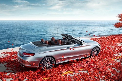 C-Class Cabriolet Rear Medium Side View