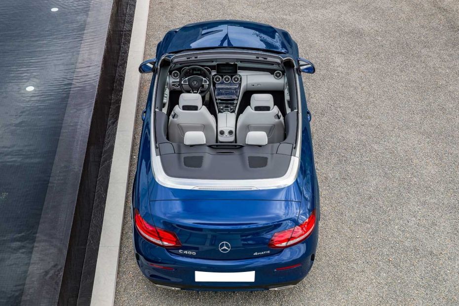 Top View of C-Class Cabriolet in UAE