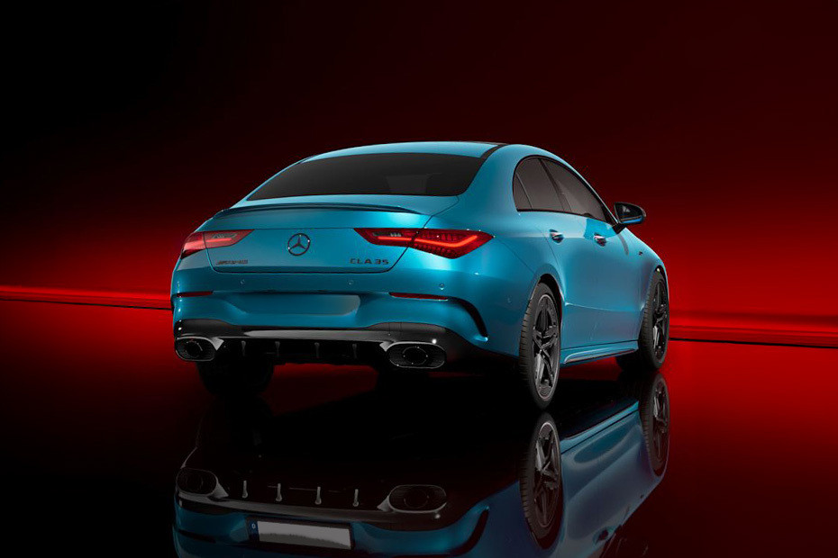 CLA-Class Rear angle view