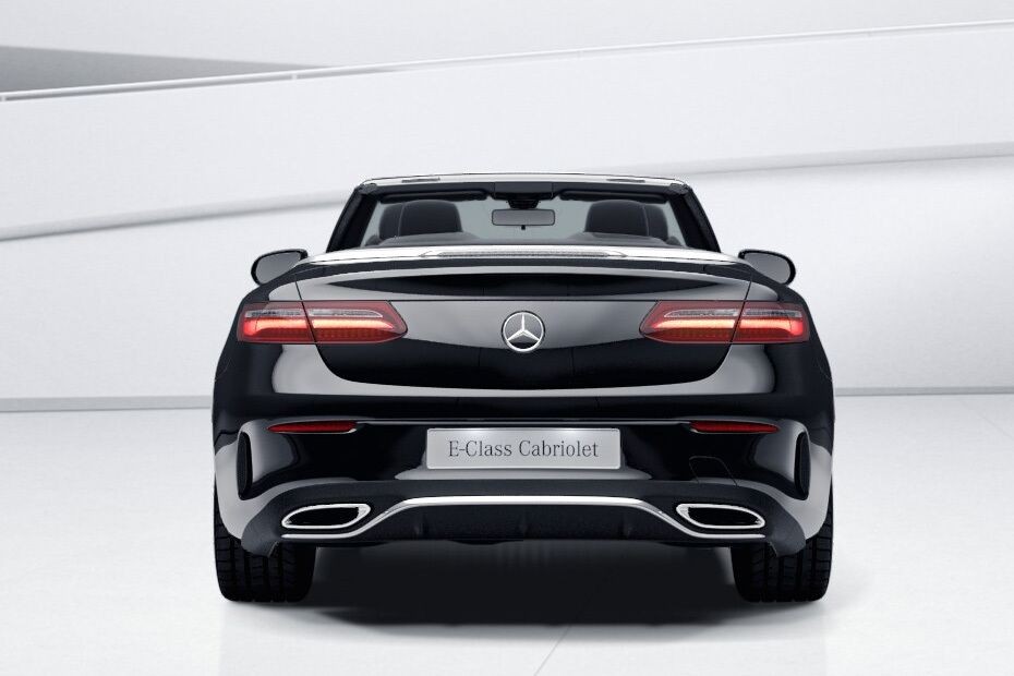 Full Rear View of Mercedes-Benz E-Class Cabriolet in UAE