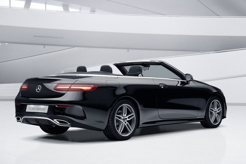 E-Class Cabriolet Rear angle view in UAE