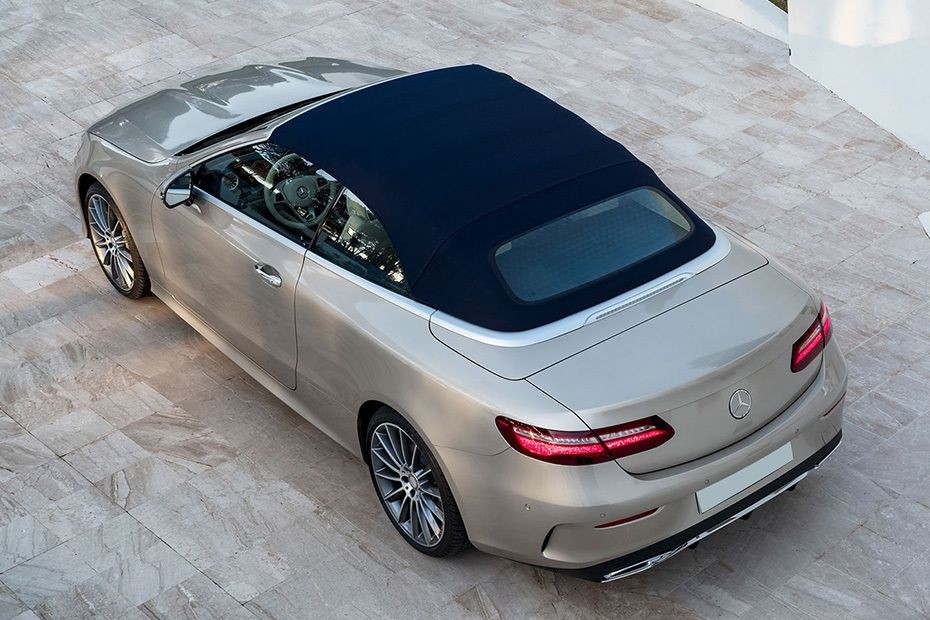 Top View of E-Class Cabriolet in UAE