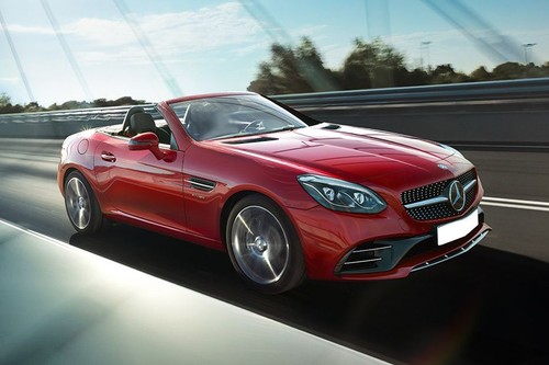 Mercedes-Benz SLC-Class Front Cross Side View