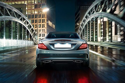 Full Rear View of Mercedes-Benz SLC-Class