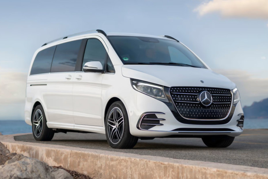 Mercedes-Benz V-Class Front Cross Side View in UAE