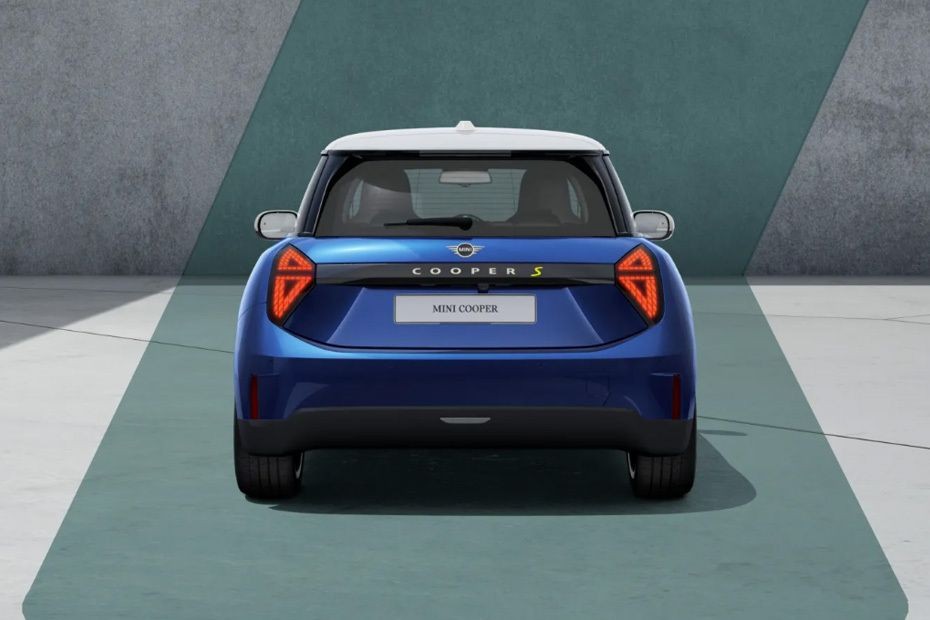 Full Rear View of Mini Cooper Electric in UAE