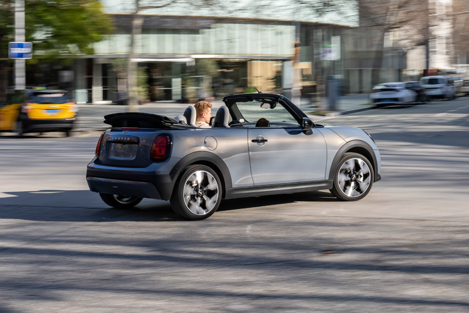 Convertible Rear angle view in UAE