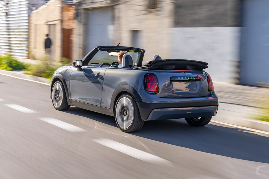 Rear Medium View of Mini Convertible in UAE