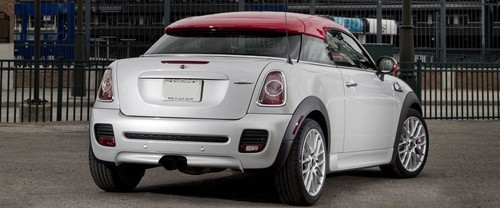 Coupe Rear angle view