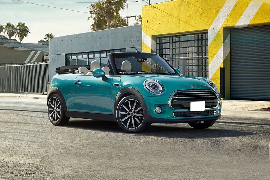 Mini Cabrio Front Cross Side View in UAE