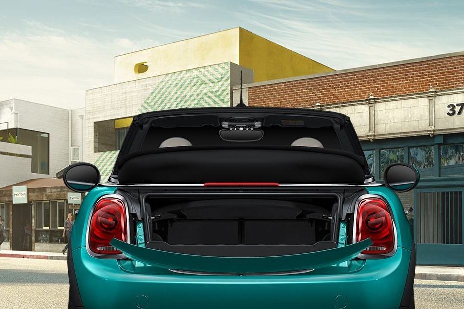 Trunk Open Closer View of Cabrio in UAE