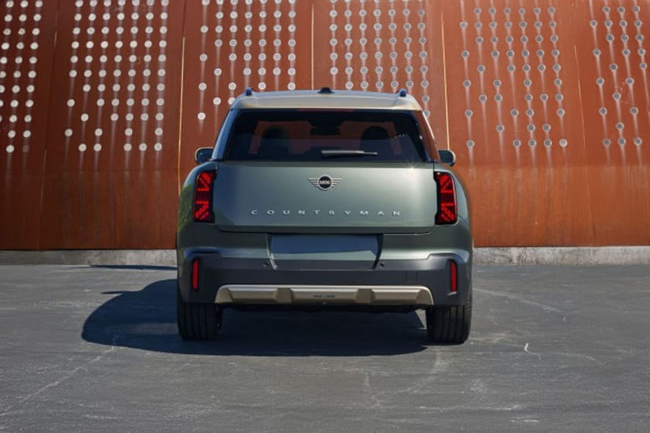 Full Rear View of Mini Countryman in UAE