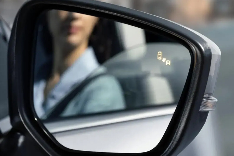 Mitsubishi Eclipse Cross Drivers Side Mirror Rear Angle