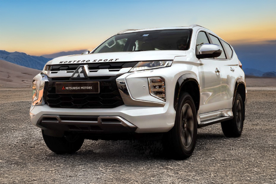 Montero Sport Tilted Front View