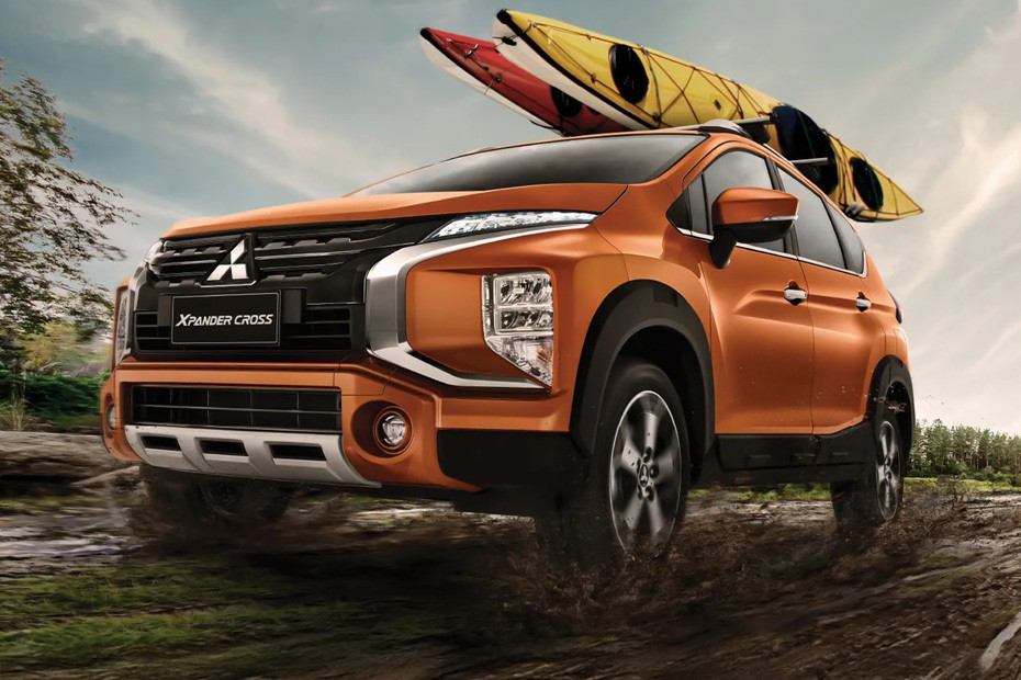 Xpander Cross Front deep low Angle View in UAE