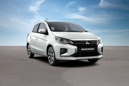 Mitsubishi Mirage Front Medium View